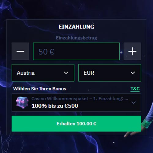 BeonBet Casino Bonus: 400% bis zu 2.150€ und 300 Free Spins"